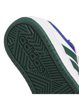 Zapatilla Niño/a adidas Hoops Blanca Verde