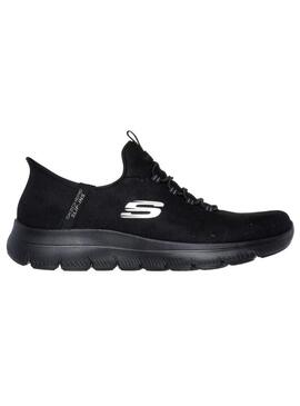 Zapatilla Mujer Skechers Summits Slip-ins Negro