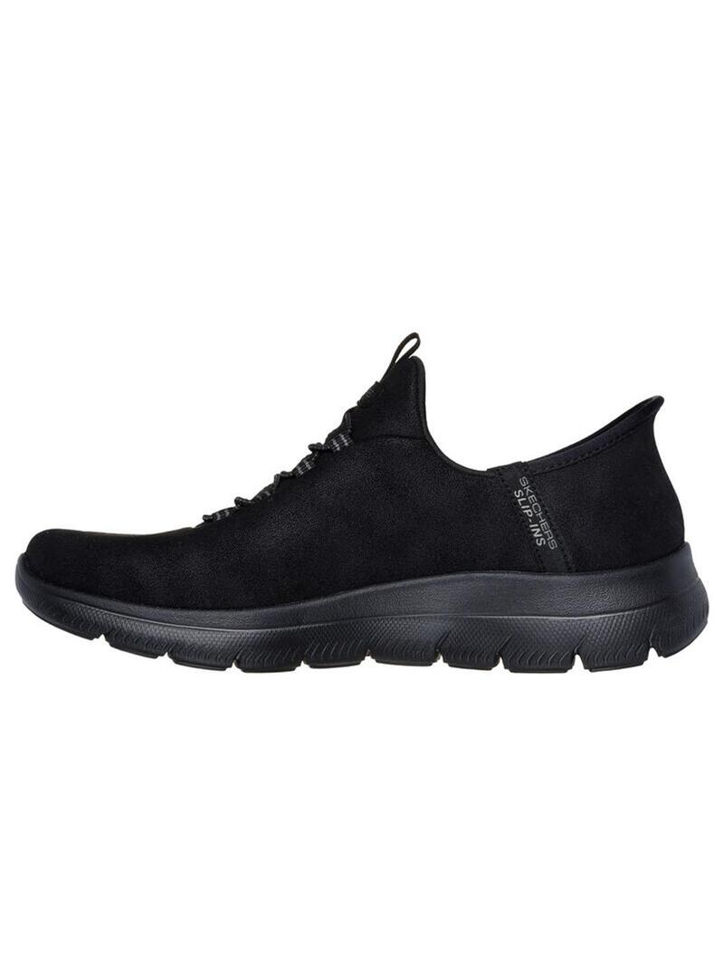 Zapatilla Mujer Skechers Summits Slip-ins Negro