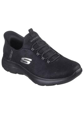 Zapatilla Mujer Skechers Summits Slip-ins Negro