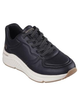 Zapatilla Skechers Mujer Bobs Arch negro