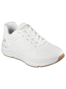 Zapatilla Skechers Mujer Bobs Arch blanco