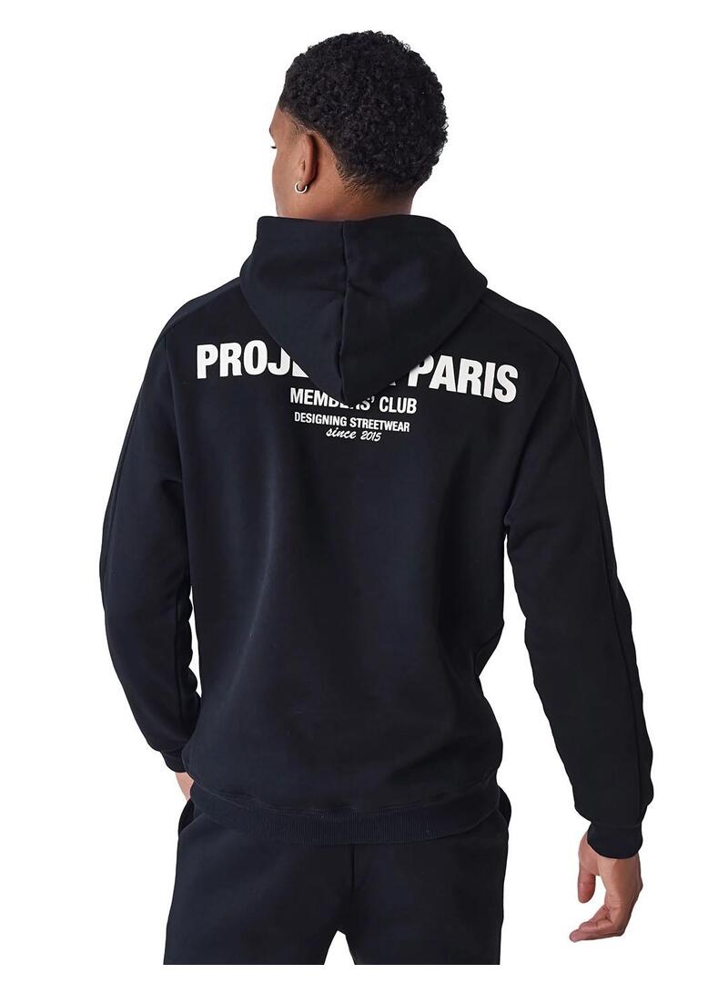 Sudadera Hombre Project X Paris Negra