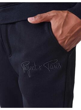 Pantalón Hombre Project X Paris Esentials Negro