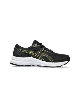 Zapatilla Niño Asics Contend™ 8 GS Negro Amarillo