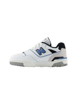 Zapatilla Niño/a New Balance550EF Blanca Azul