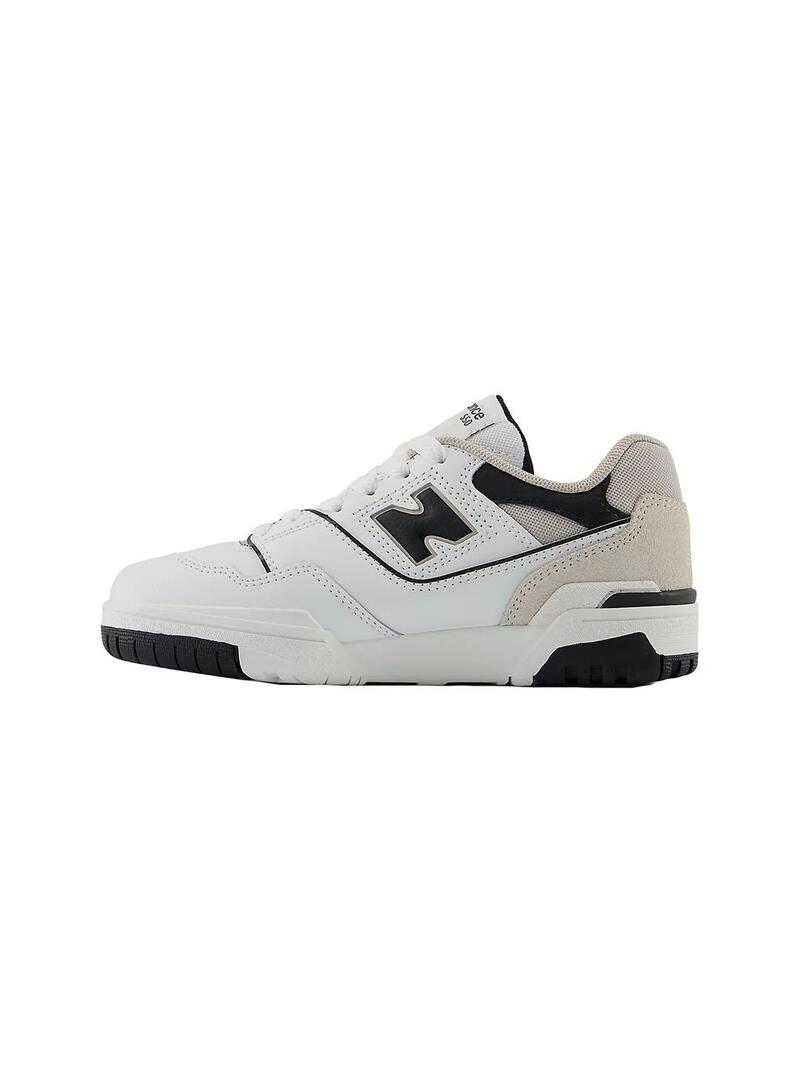 Zapatilla Niño/a New Balance 550EI Blanco Negro