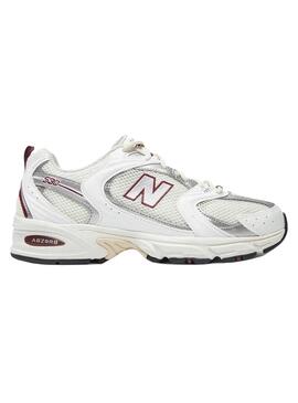 Zapatilla Mujer New Balance 530SZ Blanca Granate