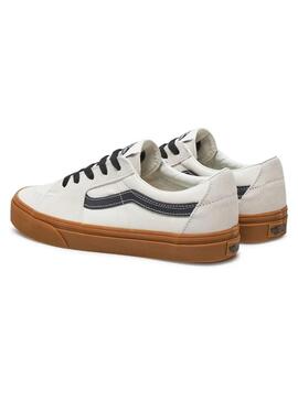 Zapatilla Hombre Vans SK8-Low Blanca Caramelo