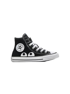 Zapatilla Niño/a Converse Cta Hi Easy-On Negra Ojos