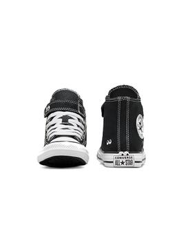 Zapatilla Niño/a Converse Cta Hi Easy-On Negra Ojos