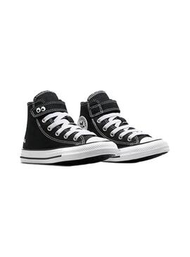 Zapatilla Niño/a Converse Cta Hi Easy-On Negra Ojos