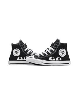 Zapatilla Niño/a Converse Cta Hi Easy-On Negra Ojos