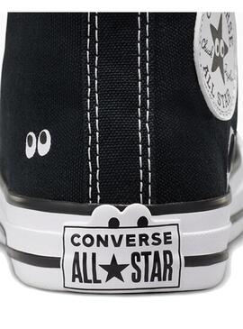 Zapatilla Niño/a Converse Cta Hi Easy-On Negra Ojos