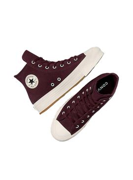 Zapatilla Niña Converse Ctas Eva Granate