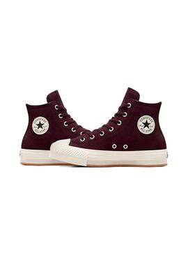 Zapatilla Niña Converse Ctas Eva Granate