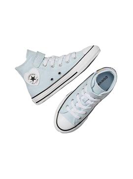 Zapatilla Niña Converse 1V Hi Easy-On Azul Corazon