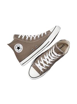 Zapatilla Unisex Converse Ctas Hi Gris