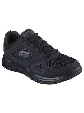 Zapatilla Hombre skechers Track-Syntac Negra