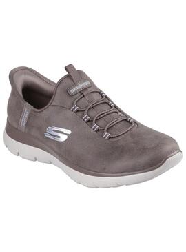 Zapatilla Mujer Skechers Summits Skechers Marron