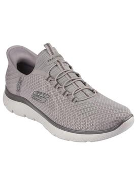 Zapatilla Hombre Skechers Summits Slip-ins Beige