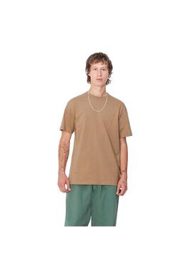 Camiseta Hombre Carhartt WIP Chase Marron