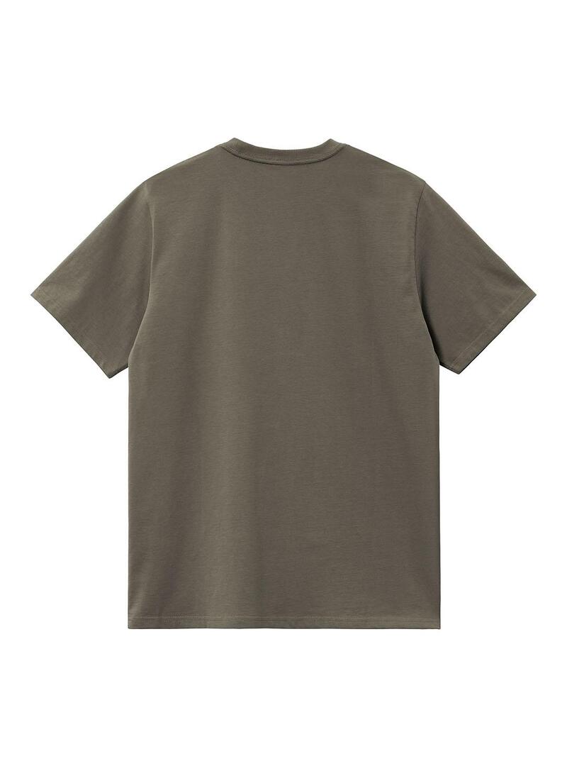 Camiseta Hombre Carhartt WIP Pocket Gris