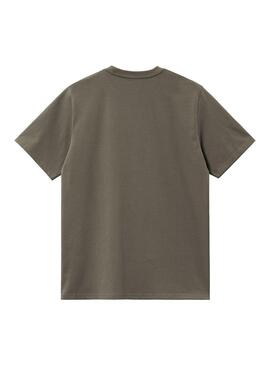 Camiseta Hombre Carhartt WIP Pocket Gris