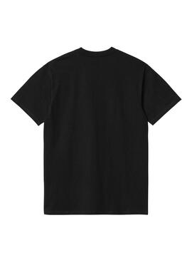 Camiseta Hombre Carhartt WIP American Negra