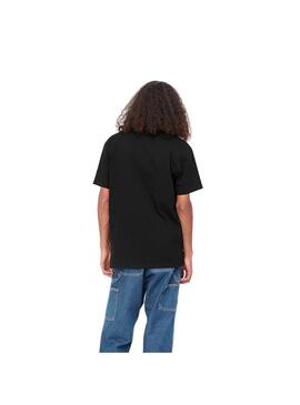 Camiseta Hombre Carhartt WIP American Negra