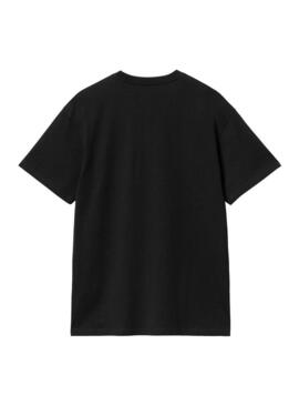 Camiseta Hombre Carhartt WIP Chase Negra