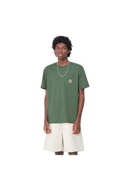 Camiseta Hombre Carhartt WIP Pocket Verde