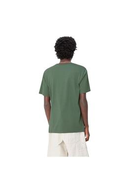 Camiseta Hombre Carhartt WIP Pocket Verde