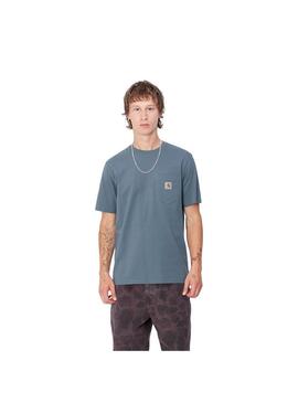 Camiseta Hombre Carhartt WIP Pocket Azul