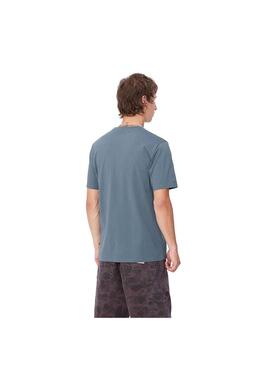 Camiseta Hombre Carhartt WIP Pocket Azul