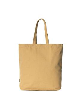 Bolso Unisex Carhartt WIP Tote Stamp Beige