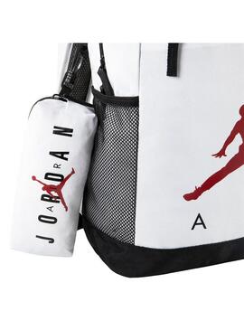 Mochila Unisex Nike Jordan Backpack Blanca