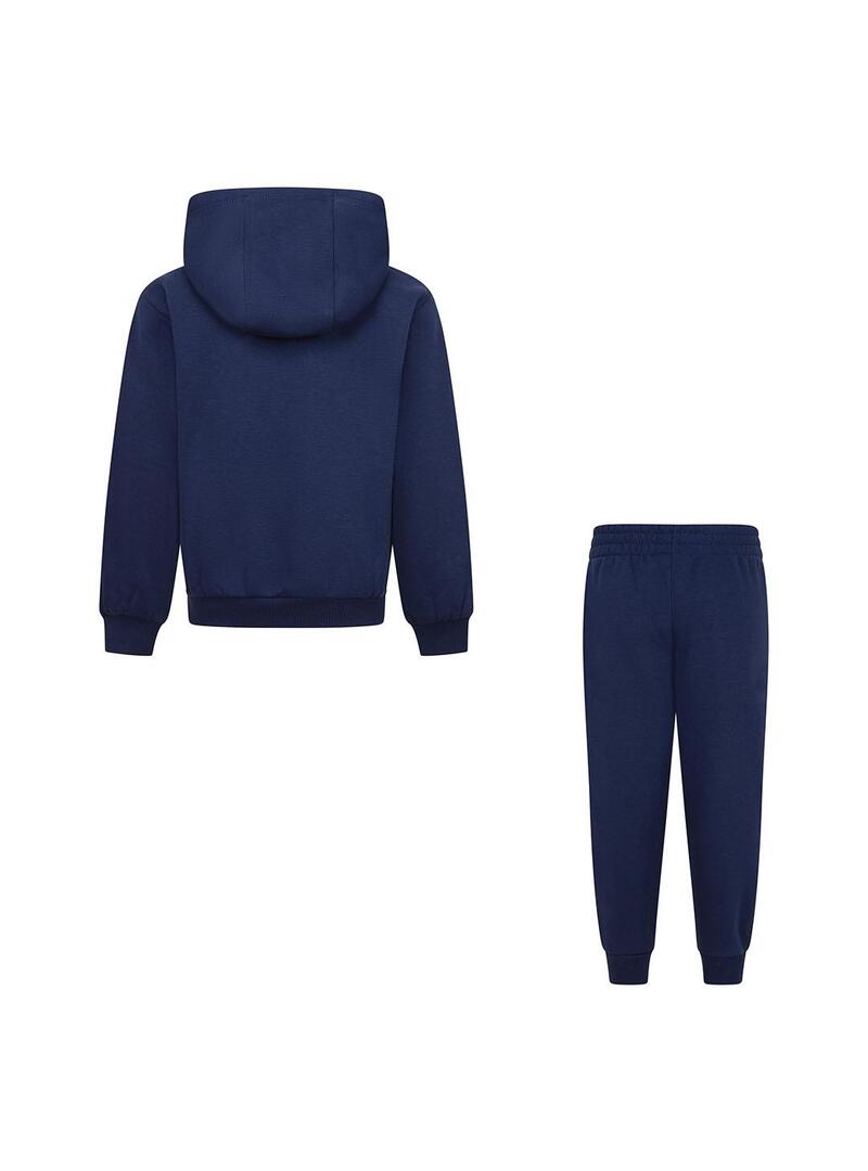 Chandal Niño Nike Fleece Pant Set Marino