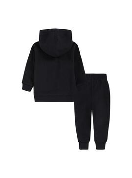 Chandal Baby Nike Jordan Fleece Set Negro