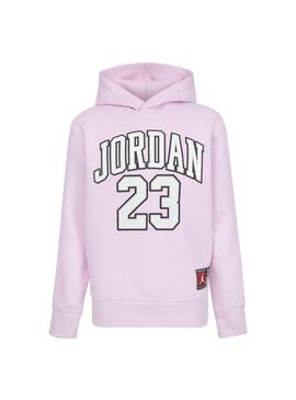 Sudaderal Niña Jordan Pull-Over Hoody Rosa