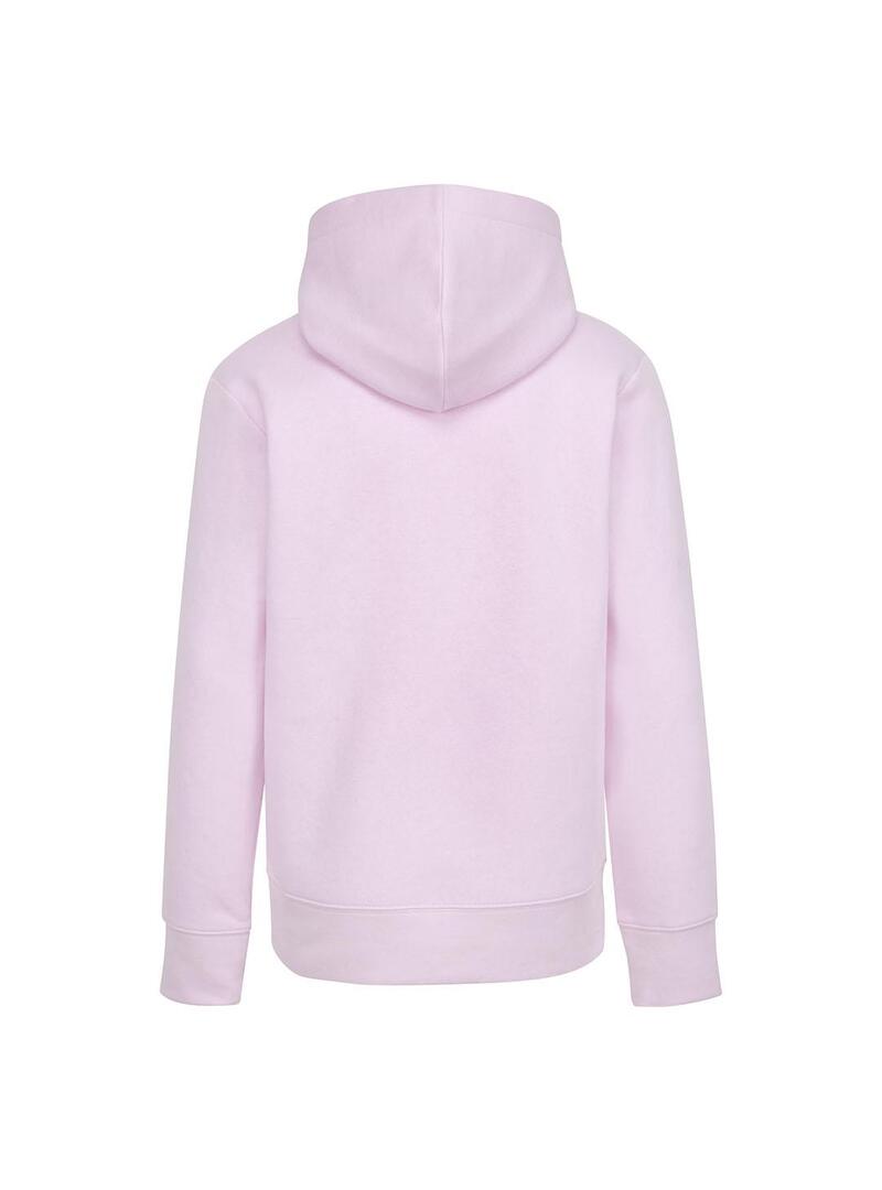 Sudaderal Niña Jordan Pull-Over Hoody Rosa