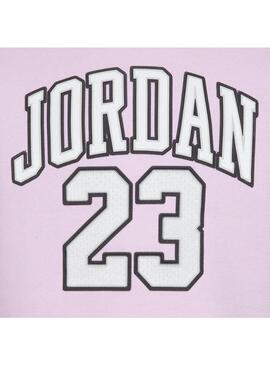 Sudaderal Niña Jordan Pull-Over Hoody Rosa