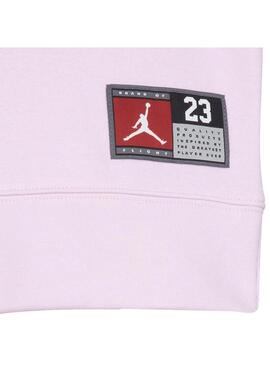 Sudaderal Niña Jordan Pull-Over Hoody Rosa