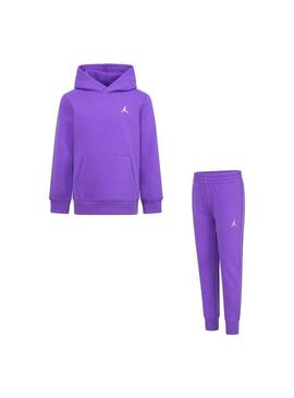 Chandal Niño/a Jordan Fleece Set Violeta