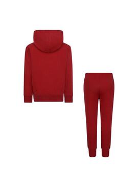 Chandal Niño/a Jordan Fleece Set Rojo