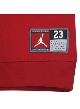 Chandal Niño/a Jordan Fleece Set Rojo