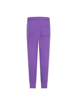 Pantalon Niño/a Jordan Fleece Violeta