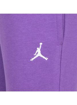 Pantalon Niño/a Jordan Fleece Violeta