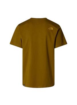 Camiseta Hombre The North Face Easy Verde