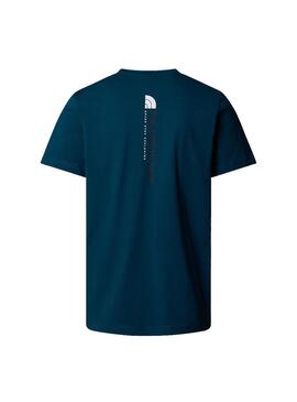 Camiseta Hombre The North Face Vertical Azul